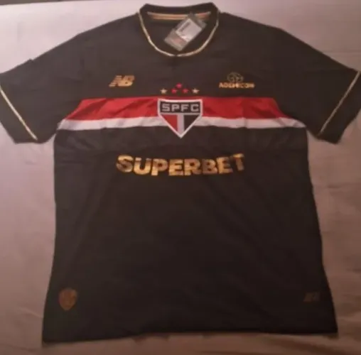 Camiseta Comemorativa Rogério Ceni - São Paulo FC (Preta)