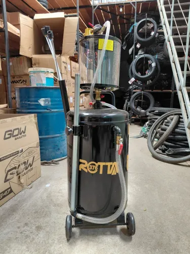 Bomba sugadora de óleo pneumatica