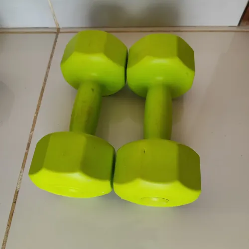 Par de Halteres Sextavados 2kg