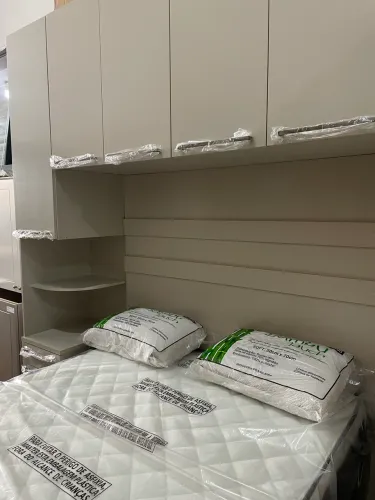 Guarda Roupa Casal Modulado 6 Peças com Cabeceira