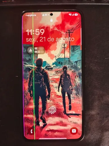 S23 plus ( usado com linha na tela )