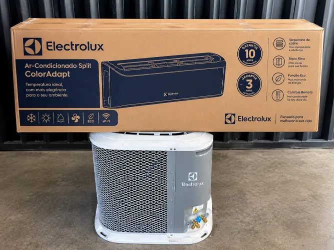 Split 18 mil btus Electrolux novo
