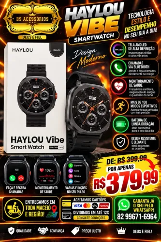 Smartwatch HAYLOU Vibe 