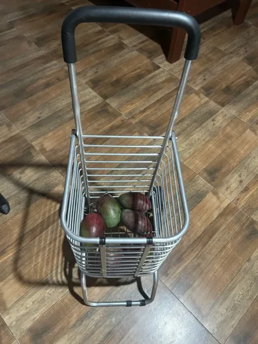 Carrinho de compras de alumínio 