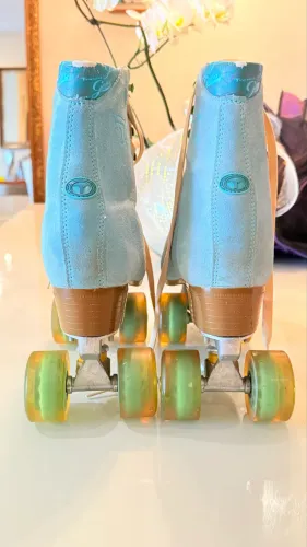 Patins traxart linha Glitter com a bolsa 