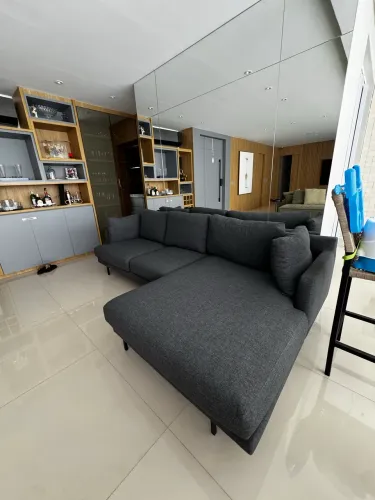 SOFÁ 3 lugares com chaise