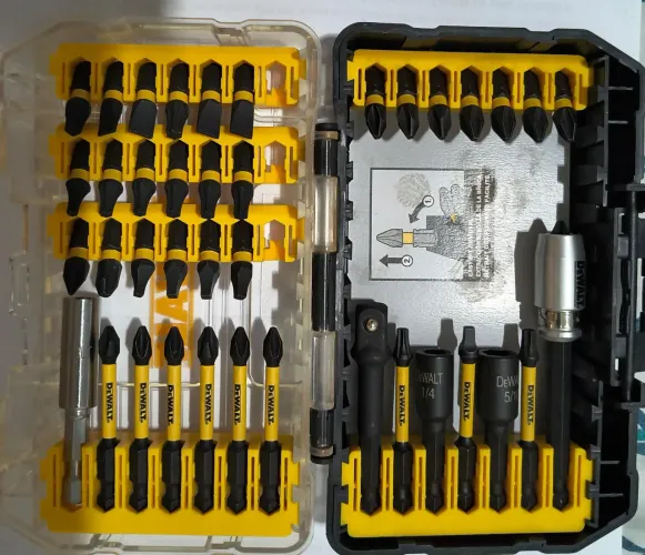 Conjunto pronto para impacto, DEWALT 40 peças , Conjunto de pontas de chave de fenda