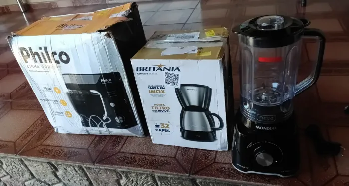 Vendo eletros novos.