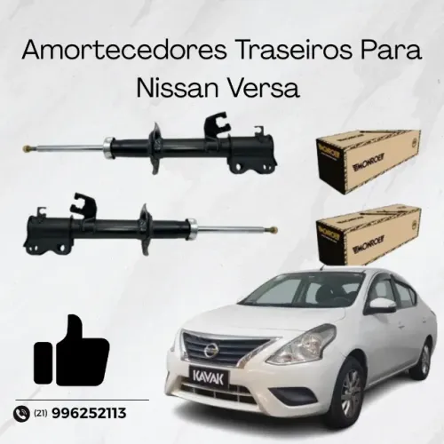 Amortecedores Traseiros Para Nissan Versa - Usado Em Exelente Estado.