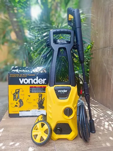 Lavadora Alta Pressão Vonder 1400W - Limpeza Profunda com Economia de Água