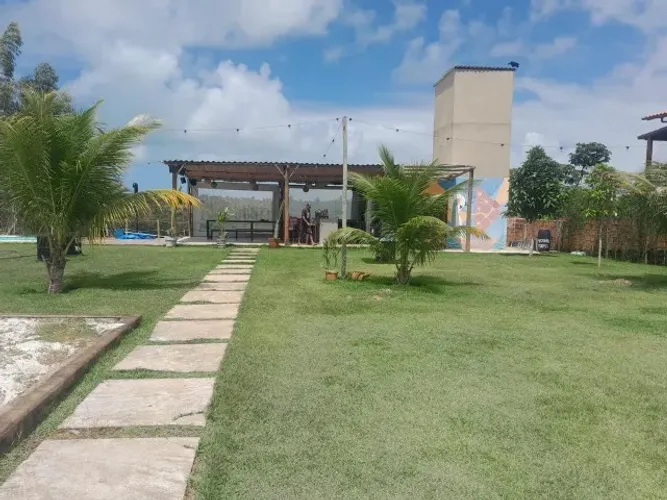 Vendo lindo terreno com área de lazer e cozinha gourmet em Ipioca