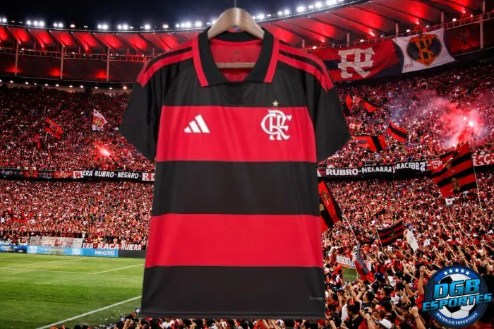 Camisa Flamengo Rubro Negra