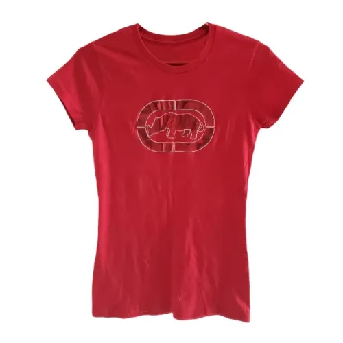 Camiseta Ecko Unltd Feminina Original Tamanho P Vermelha Importada