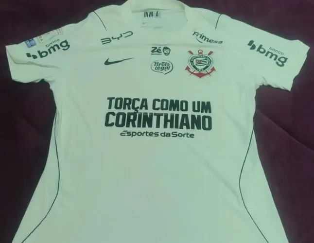 Camisa jogo Corinthians 2026