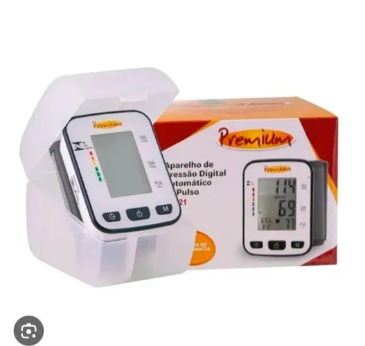 Vendo aparelho de pressão arterial de pulso a base de pilha