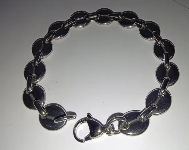 Pulseira de Aço Inox (19 cm)