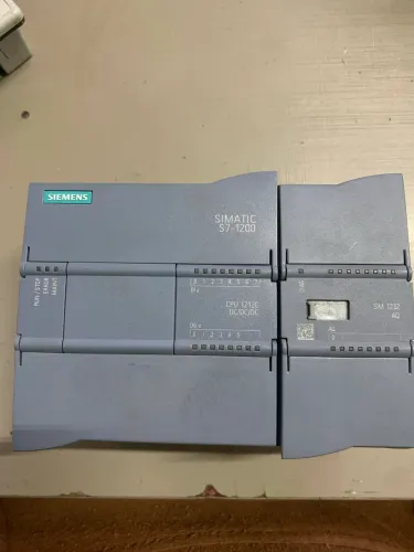 Clp S71200 + módulo Expansão de saída analógica Siemens 