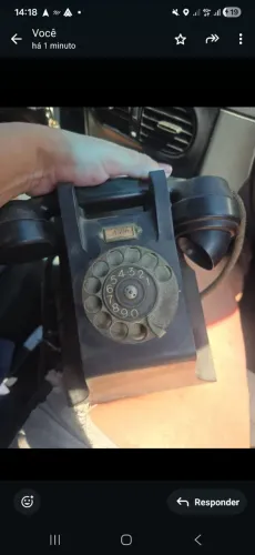 Telefone Antigo de Disco - Vintage Original ?
