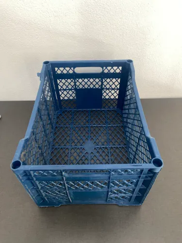 Caixa organizadora azul