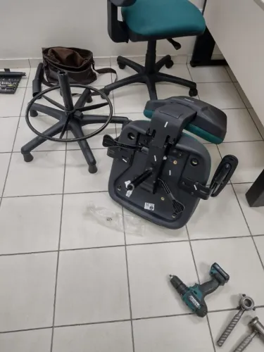 Conserto em Cadeira de Escritorio, Cadeira Gamer, Pistão a gás, Manutenção e Reforma