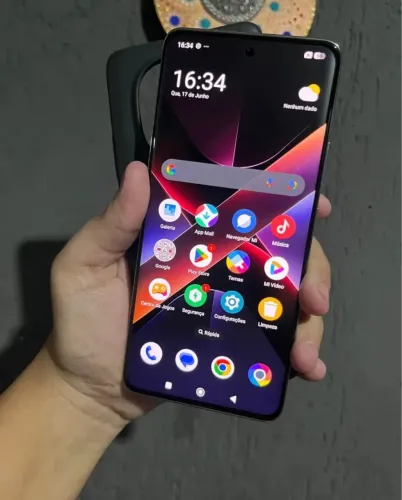 Poco x7 256 cm 8+8 de ram top aceito troca