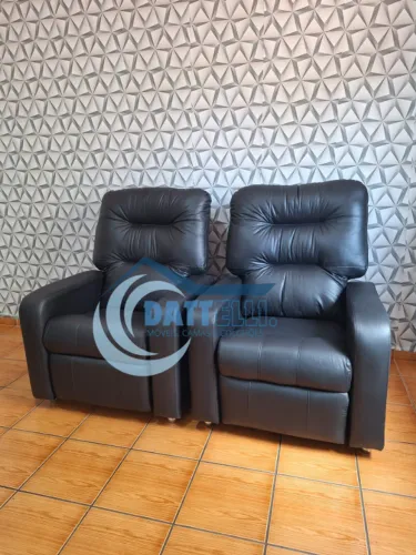 POLTRONA DO PAPAI CORINO PRETO PRONTA ENTREGA - PARCELAMOS SEM JUROS