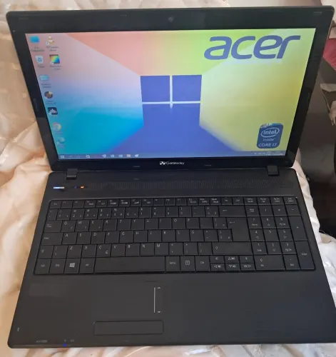 ACER.GATEWAY 8GB CORE I7 620M SSD.120GB BEM RÁPIDO TELA 15.6 WINDOWS 10 64BITS 