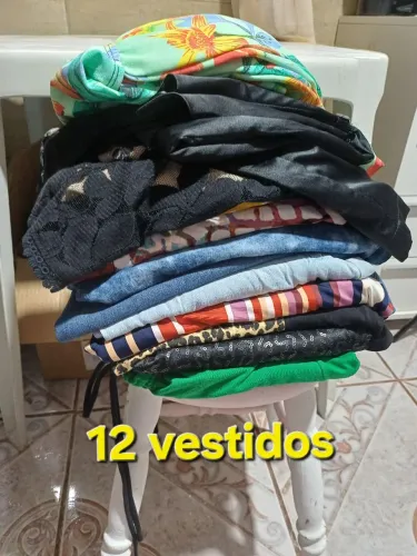 Lote com 12 vestidos verão