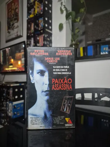 VHS Paixao Assassina - com Jamie Lee Curtis (Usado) Legendado