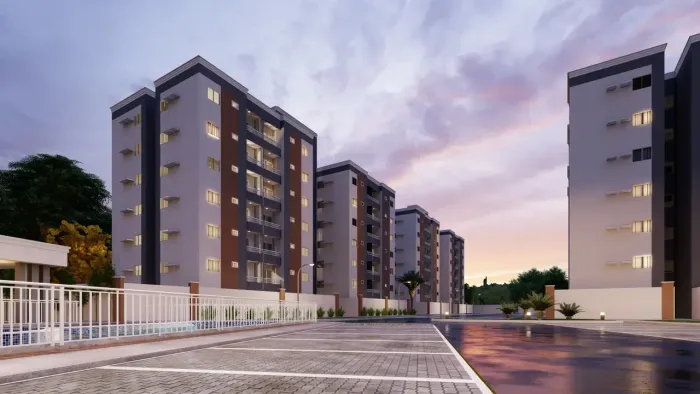 Imóvel para venda com 42 metros quadrados com 2 quartos em Santa Rosa - São Luís - MA