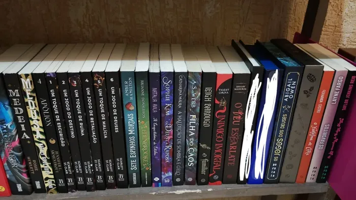 Livros novos, preços variados