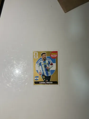 Figurinha messi gold 2026