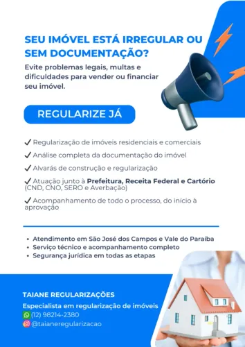 Regularização de imoveis
