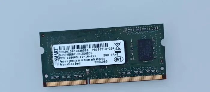 Memória ram de notebook