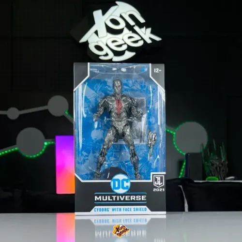 DC Multiverse Ciborgue Justice League | Parcelamos via OLXPAY! | Enviamos via Correios