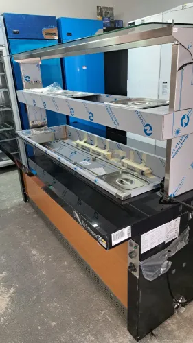 Ac buffet duplo Gelopar 10 quente e 5 frias