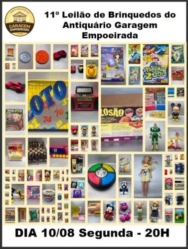 Leilão de brinquedos