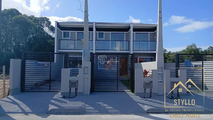 Excelente Sobrado com 100,00 m² localizado Nova São José Forquilhas