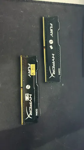 Kit 16gb Memoria Ram Fury HyperX 2x8GB 2666Mhz