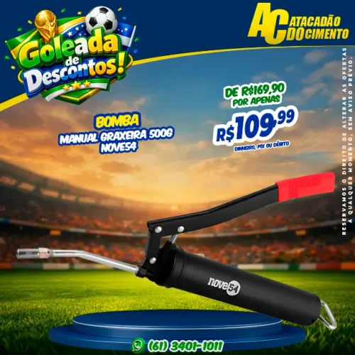 Bomba Manual Graxeira 500G Nove54