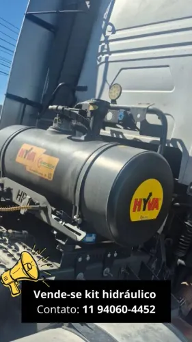 Kit hidráulico completo com tomada de força