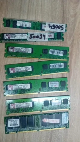 Memorias 7 pentes DDR 2 DDR 3