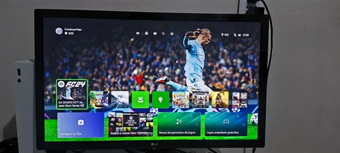 Monitor LG 21.5" Full HD IPS (HDMI/VGA/DVI) - Perfeito p/ Jogos e Trabalho