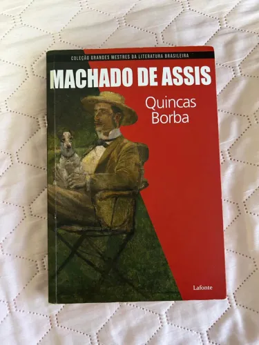 Livro Quincas Borba de Machado de Assis - editora Lafonte