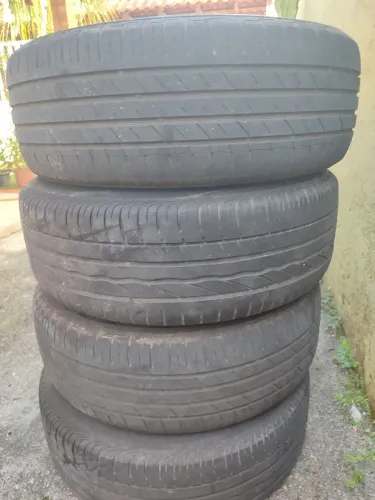 Jogo de rodas aro 15 Chevrolet + Pneu 195/60/15