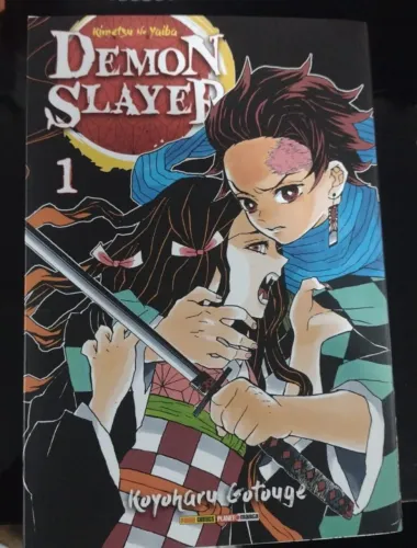 Manga Demon Slayer 1- Panini- KIMETSU NO YAIBA