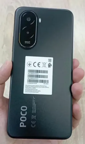Oferta imperdível - Celular Poco M7 4G - 256/8 Black - Celular Tooop