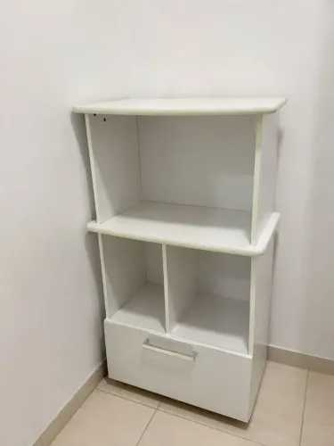 Armário multiuso para microondas com 1 porta