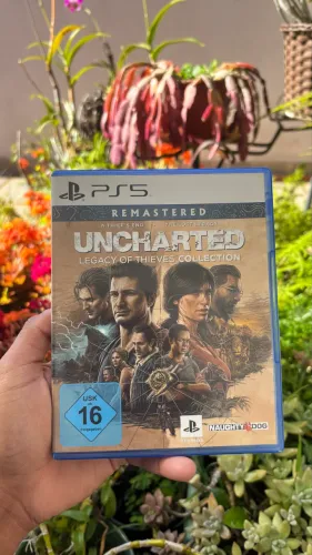 Uncharted Legacy of Thieves Collection PS5 Mídia Física Original