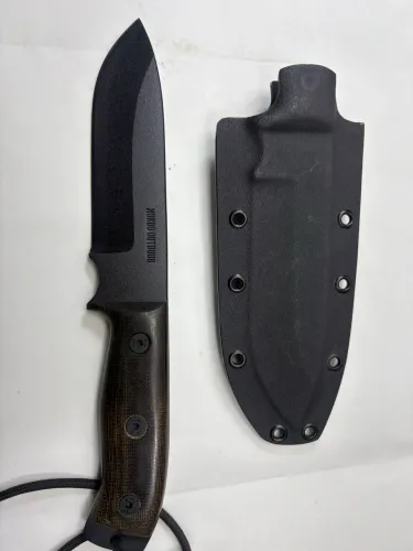 Faca Bushcraft Mundo Outdoor - Peça de coleção